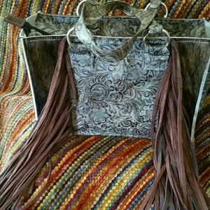 Holy Cow Couture satchel Little town style bag